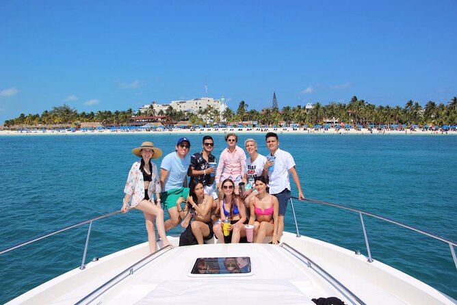 Private Yacht SEARAY SUNDANCER 60ft up to 20 pax 23P1 - Four hours for Isla Mujeres and snorkeling