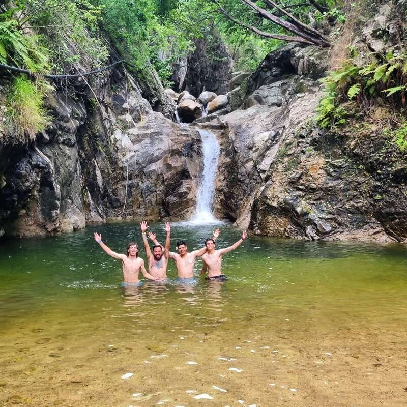 Puerto Vallarta: 4-Hour Jungle Hike and Waterfall Swim - Entering the Tropical Forest Near the River