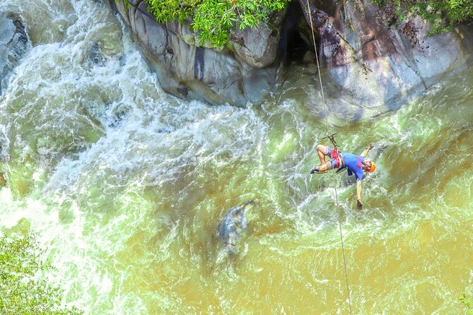 Puerto Vallarta Best Zipline Canopy + Tequila and Speed Boat Ride - Swimming, Kayaking, Slides, and Animals