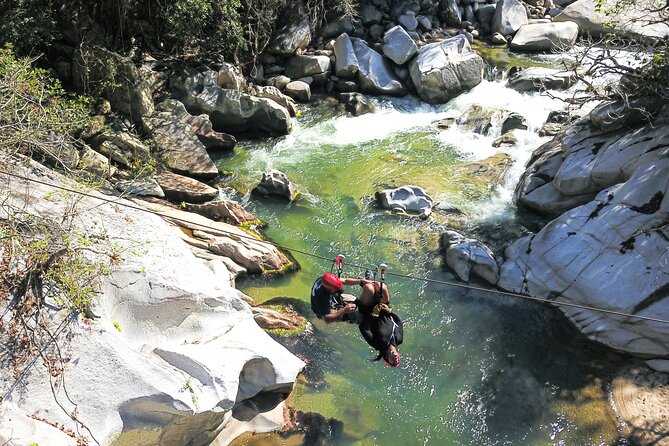 Puerto Vallarta Best Zipline Canopy + Tequila and Speed Boat Ride - Safety Briefing and the First Seven Lines