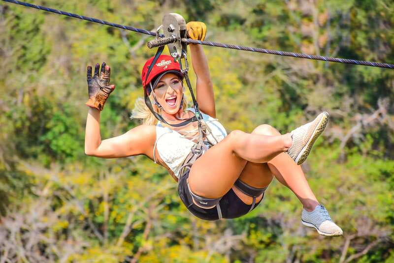 Puerto Vallarta: Canopy Tour with Zipline and Speedboat Ride - Nineteen lines through the Los Horcones jungle
