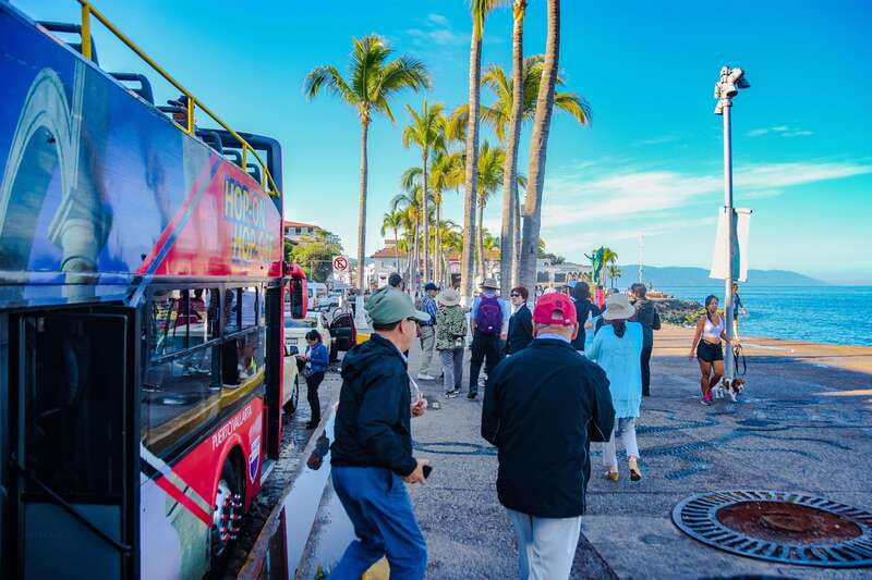 Puerto Vallarta: Hop-On-Hop-Off City Bus Tour - The southern coast, beaches, and Mismaloya