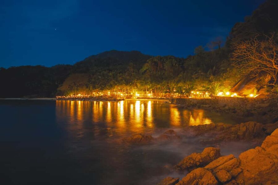 Puerto Vallarta Rhythms of the night, Show & Buffet dinner - The Five Suns story on an open-air stage