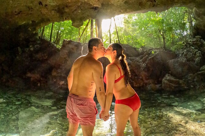 Ride to a life changing cenotes tour - Third stop: an open cenote and the final jump