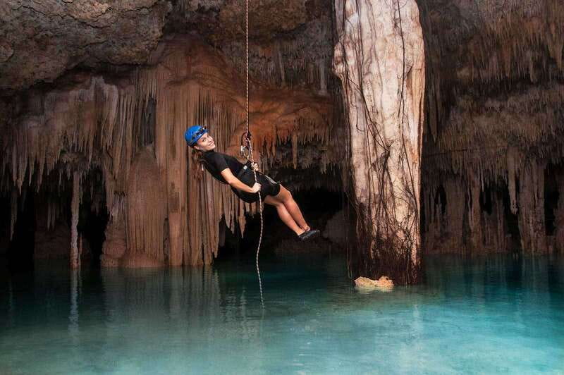 Rio Secreto Nature Reserve: Bicycle, Rappel & Ziplines Tour - Rio Secreto begins with a long transfer