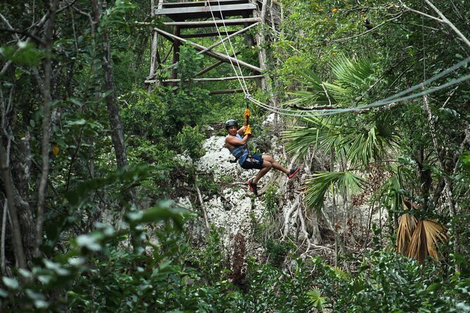 Riviera Maya Jungle Half-Day Tour: ATV, Ziplines, Cenote Swim, Rappel - Guides can shape the whole day