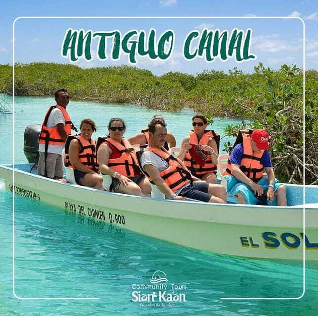 Riviera Maya: Sian Ka'an Reserve Ancient Maya Canals Tour - Capelchén lagoon and the search for manatees