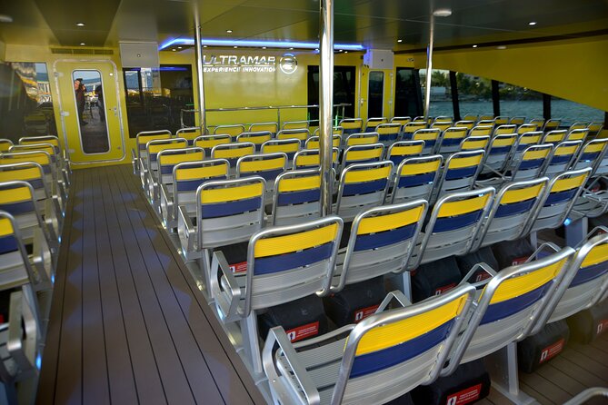 Round Ferry Transfer from Tortugas to Isla Mujeres - Boarding the Ultramar Ferry