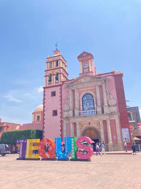 Santiago de Querétaro: Pueblos Mágicos Cheese and Wine Route - Tequisquiapan, pink stone and two hours of free time