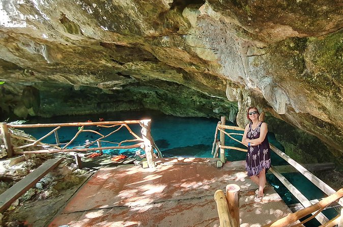 Scuba Diving in Cenote Dos Ojos from Playa del Carmen - The first route, often the Bat Cave
