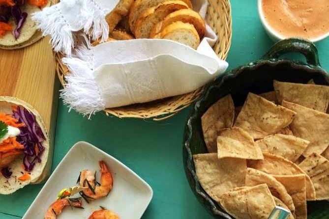 Seafood Cooking Class - Building Baja-style fish tacos