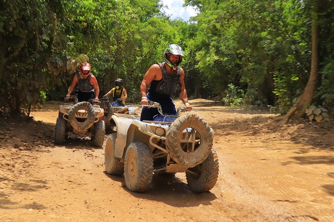 Selvatica Park Ziplines, Cenote, and ATV Tour From Cancun and Riviera Maya - Skywalk and bungee challenges add variety