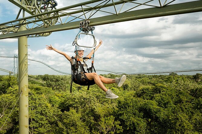 Selvatica Park Ziplines, Cenote, and ATV Tour From Cancun and Riviera Maya - A freshwater cenote gives the day a cool reset