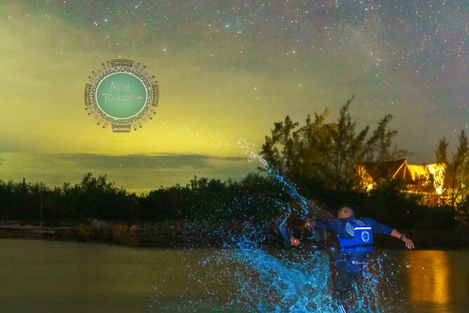 Shared Bioluminescence kayak tour in Holbox - What happens during the 1-hour-45-minute outing
