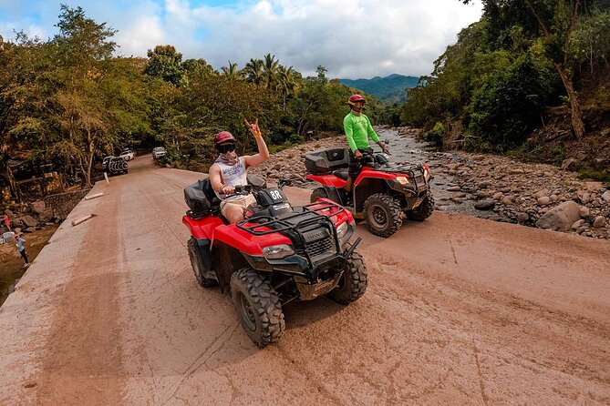 Sierra Madre ATV Adventure from Puerto Vallarta - The riverside restaurant and Mexican food