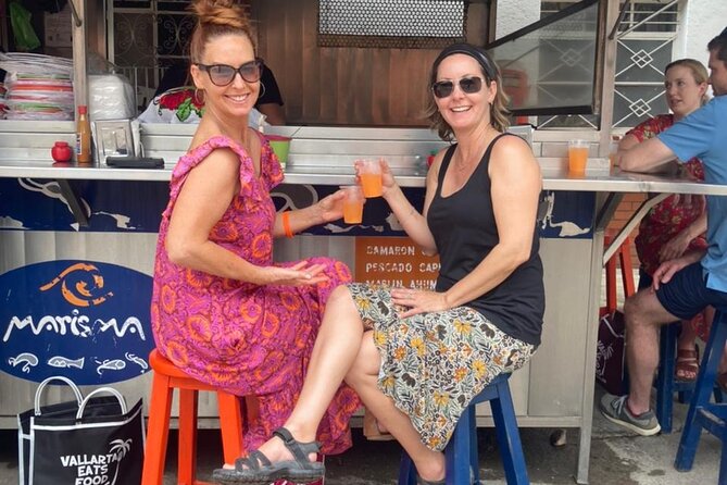 Signature Taco Tour in PV with Vallarta Eats - Agua fresca, ice cream, and the candy finish