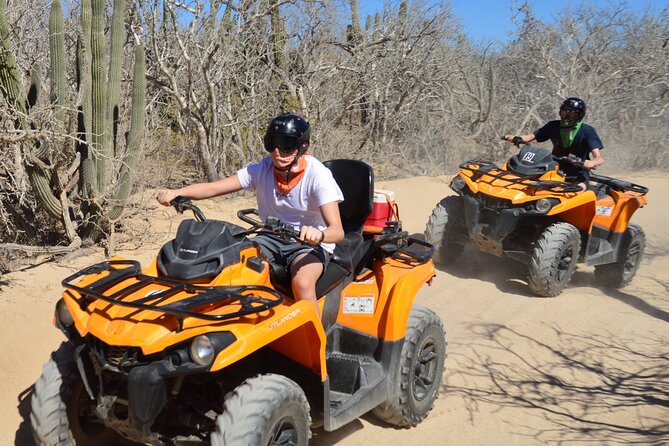 Single ATV Tour from Migriño Beach & Desert - Two rest stops with Pacific views