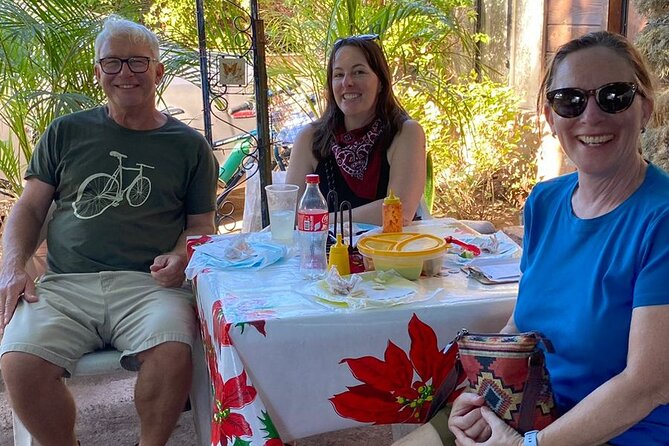 Small Group Food and Bike or Walking Tour in Loreto - Tacos El Poblano brings the first serious plate