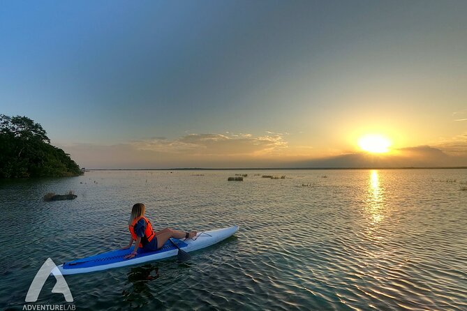 Sunrise Paddle Quest: Embrace the Dawn on Bacalar's Waters - Sunrise at Cenote de la Bruja