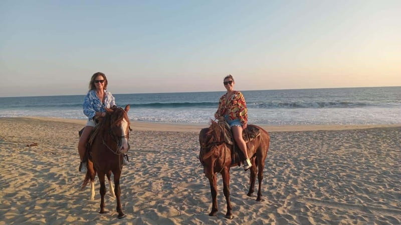 Sunset by Horse on the Beach - Key points at a glance