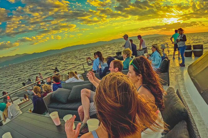 Sunsets and Whales Mega Yachts ALL INCLUSIVE: Puerto Vallarta - Open bar, guacamole, and light snacks