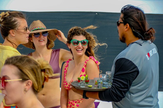 Sunsets and Whales Mega Yachts ALL INCLUSIVE: Puerto Vallarta - The crew, music, and onboard mood