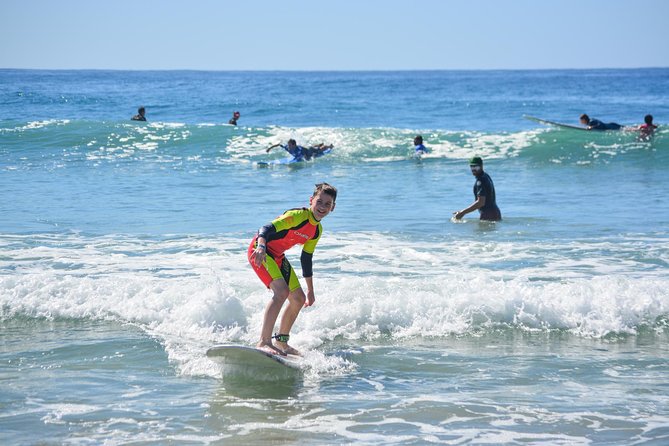 Surf Lessons at Cerritos - The summer and winter beach change