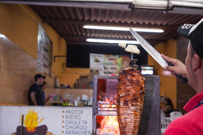 Taco Adventure Evening Food Tour with Vallarta Food Tours - El Carboncito and the al pastor finale