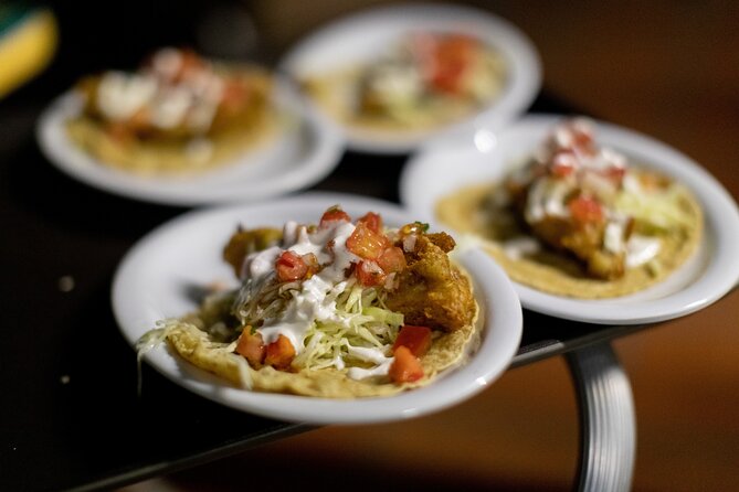 Tacos and Tequila Walking Tour with Taste of Miguel - San Francisco Church and the first food surprises