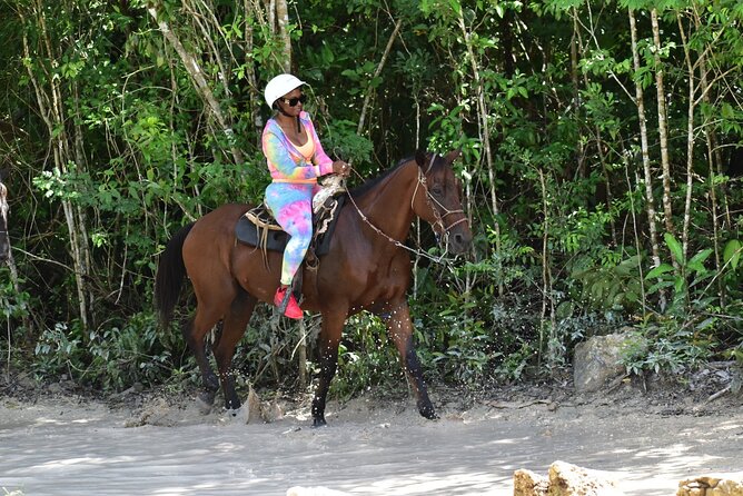 Tequila Tasting, Horseback Riding,ATV, Ziplines Cenote and Lunch - A packed half-day in the Mayan jungle