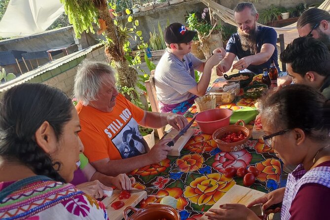 Traditional Oaxaqueña Cooking with Grandma's Recipes - Making the salsas that shape the meal