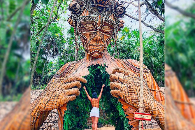 Tulum Ruins 4 Cenotes & Giant Sculpture - Transport, Group Size, and Guide Language