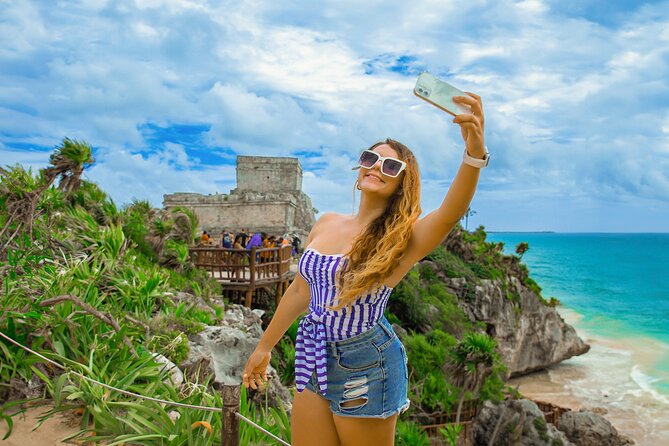Tulum Ruins Guided Tour from Cancun and Riviera Maya - Snacks, water, and the commercial edges