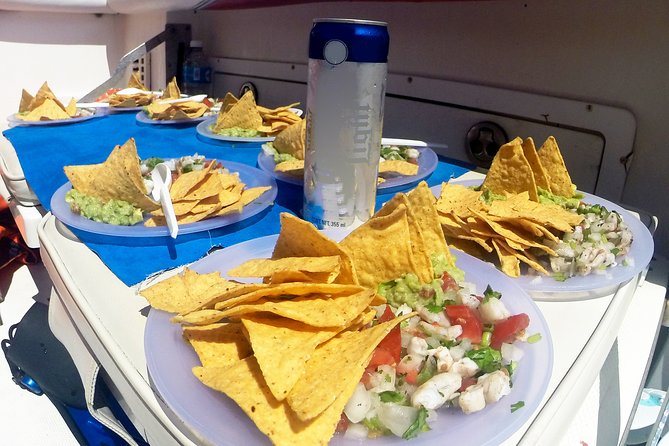 Whale Shark Tour from Cancun, Playa del Carmen, Tulum and Riviera Maya - Playa Norte, ceviche, and the final swim