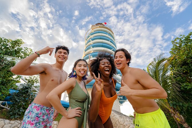 Xel-Ha Tickets with Transportation included - The lighthouse and aerial features add the excitement