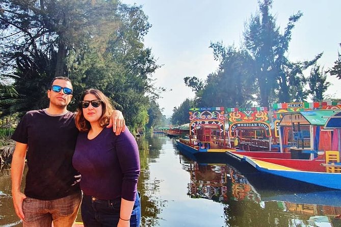 Xochimilco Barco Fiesta Tentacion 18+ with Open Bar and Tacos - A traditional trajinera with a party soundtrack