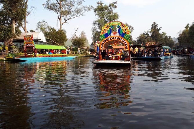 Xochimilco, Coyoacan, Aztec Stadium & UNAM - Xochimilco by trajinera