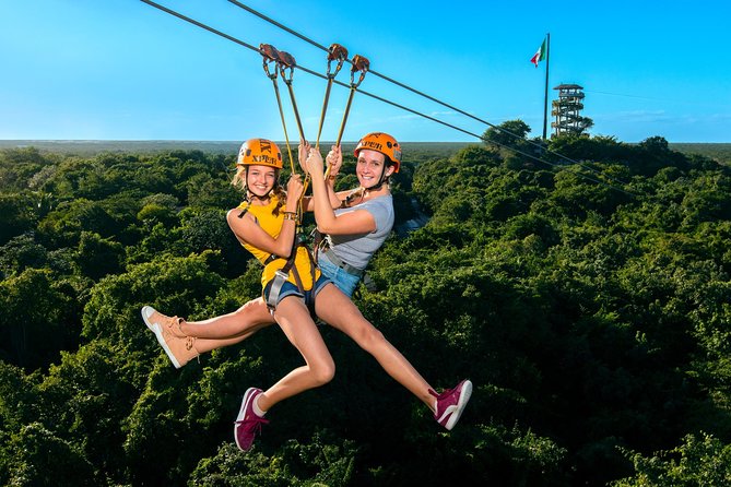 Xplor Park Day Trip with Lunch and Transportation - Zip lines above the jungle and into the caves