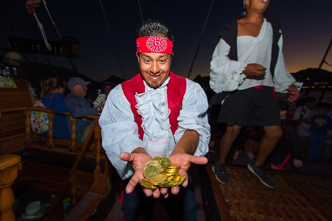 Yo Ho Pirate Sunset Dinner Cruise in Cabo San Lucas - The pirate show: acrobatics, music, and audience fun